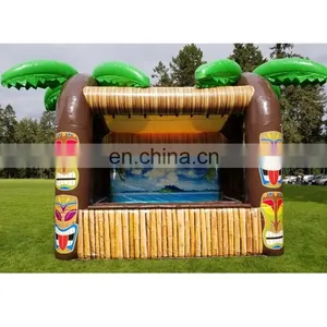 Advertising Outdoor Tropical Hawaii Style Kiosk Inflatable Food Beverage Booth for Sale thumbnail-1