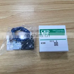CKD Miniature Solenoid ValveP5132-M6E-AC100V DC24V thumbnail-1