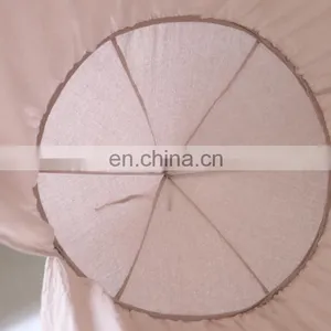 Decoration Ins Pink Cotton Princess Castle Bed Canopy Mosquito Net for Kids Baby and Adults thumbnail-7