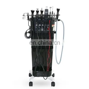 9 in 1 Multifunctional Diamond Microdermabrasion Aqua Peel Machine RF Lifting Skin Rejuvenation Skin Lightening thumbnail-4