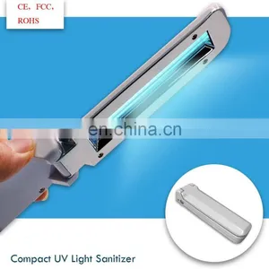 China Factory Wholesale Portable uv Disinfection Lamp Foldable Handheld uv Sanitizer Travel thumbnail-5