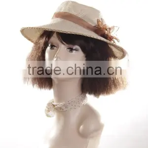 Fiberglass Female Head Mannequin Realistic Head Manikin Cheap Model H1032 thumbnail-2