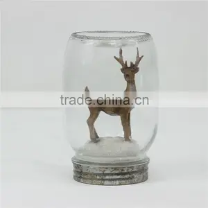Reindeer Ceramic Decoration,Animal Glass Decoration,Handstand Glass Decoration thumbnail-1