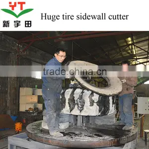 OTR Tire Cutting Sidewalls Machine/ Otr Cutting Machine /used Otr Cutting Machine for Sale thumbnail-1