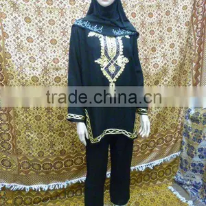 C211 Stylish Beautiful Muslim Abaya thumbnail-1