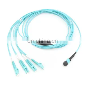 8/12-fiber MTP MPO-LC Om3 Om4 Multi-Mode Breakout Fiber Patch Cord thumbnail-5