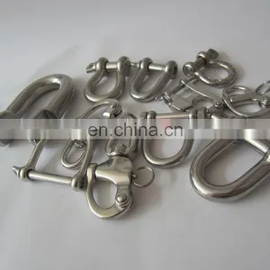 Stainless Steel European Type Bow Shackle for Marine and Industrial Rigging Aplications thumbnail-5