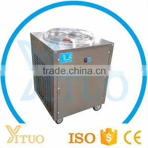 CE Approved Single Flat Pan Instant Ice Cream Roll Machine thumbnail-5