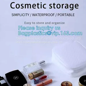 COSMETIC MAKEUP BAG, TOILETRY TRAVEL POUCH, HOLOGRAPHIC ORGANIZER, BIKINI SWIMWEAR PACKAGE thumbnail-1