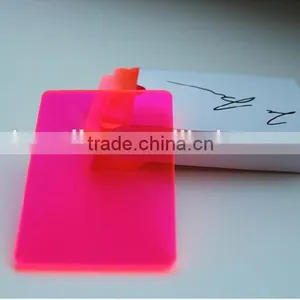 Colorful Customized Fluorescent Acrylic Sheet thumbnail-1