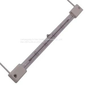 2500w Quartz Heater Element Short Wave IR Emitter Halogen Tube Lamp System Infrared Bulb Price Quartz Heater Element Quartz Heaterinfrared Heater Bulbs thumbnail-4