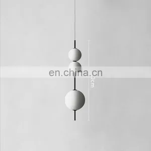 Nordic Creative Gourd Shape LED Pendant Light For Cafe Bar Kitchen Bedroom Living Room Decorative Indoor Chandelier thumbnail-2