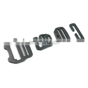 Strong Durable Black Silver Curved G Buckle Flat G Hook for Belt Bag Strap Leather Strap thumbnail-1