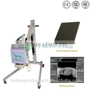 YSX040-C 4kw 70mA High Frequency Flat Panel Detector Mobile Veterinary Digital x Ray Portable thumbnail-1