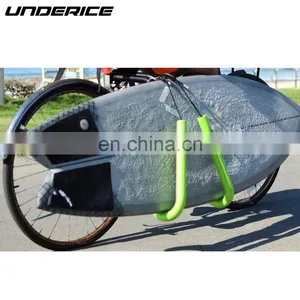 UICE Universal Aluminum Longboard Carrier Surfboard Storage Rack Bike Surfboard Rack Bicycle Surfboard Rack thumbnail-2