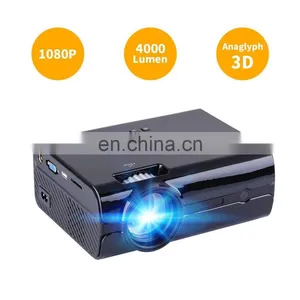 Uhappy U45 1600 Lumens 1080P LED HD Mini Projector Home Theater With Remote Control thumbnail-5