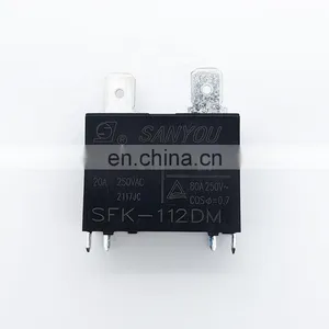 Air Conditioning Power Relay 4pin 12vdc 20A ac Relay SFK112DM SFK-112DM thumbnail-2