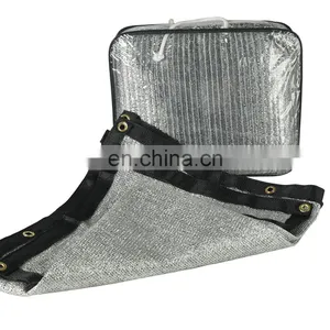 Sun Reflective Aluminum Shade Ne Heat Control Aluminum Shade Cloth thumbnail-3