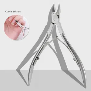 Nail Enhancement Nail Clipper Dead Skin Barbed Stainless Steel Beauty Forceps Nail Groove Inlay Oblique Mouth Nail Clipper Dead Skin Remover thumbnail-1