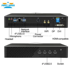 10th Gen Gaming Mini PC Intel Core I9-10900F I7-10700F I5-10400F Nvidia GTX 1050Ti 4G Desktop Computer 2*DDR4 M.2 Win10 AC WiFi thumbnail-5