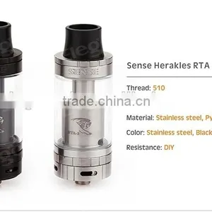 2016 Wholesale Authentic Sense Herakles RTA 2 DIY Tank Elego Stock Fast Shipping thumbnail-4