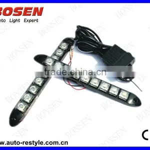 Automatic Control Protection/switch DRL Daytime Running Light, 2013 New AUTO LED Headlight/fog Light thumbnail-1