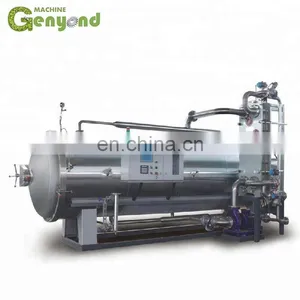 Canned Meat Fish Beef Soy Coconut Almond Milk Sterilizer Sterilization Retort thumbnail-3