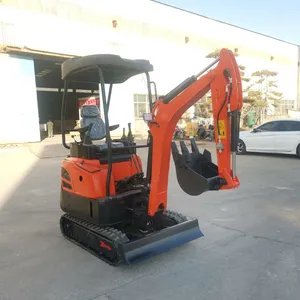 Mini Crawler Hydraulic Excavator With Auger for Engineering Geological Drilling and Engineering Construction Drilling thumbnail-2