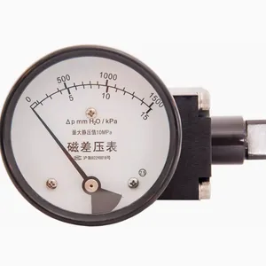 Diaphragm Type 15Kpa Differential Magnetic Differential Pressure Gauge thumbnail-5