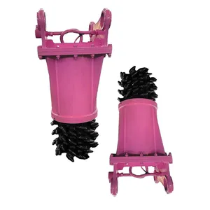 Rock Crusher Excavator Attachment Excavator Milling Rock Wheel Trencher Hydraulic Drum Cutter thumbnail-6
