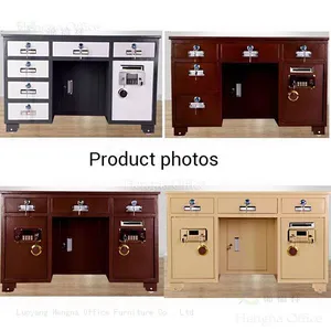 Multi-Functional Safe Desk for Office – Intelligent Password System, Large Storage, Anti-Prying Design, Ideal for Managers thumbnail-4