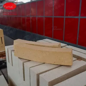 Special-shaped Clay Bricks, Refractory Bricks for Calcium Carbide Furnace Lids, Kewei Refractories, Customization Supported, Manufacturer of Clay Refractory Bricks thumbnail-1