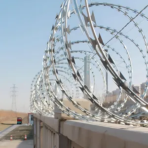 Hot Selling Galvanized Multiple Types Razor Barbed Wire thumbnail-5