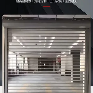 Elite Transparent Roller Blinds | Industrial Strength & Crystal Clarity | Redefining Modern Commercial Security thumbnail-1