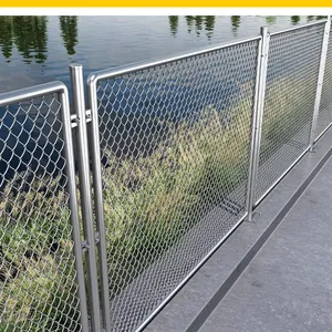 Australian Standard High-Quality Temporary Movable Wire Mesh Fence thumbnail-1