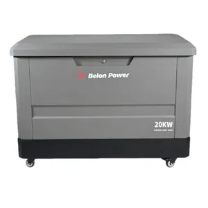 20KW Four Cylinder Water-cooled Multi-fuel Silent Generator Gasoline Natural Gas CNG LNG LPG Methane Propane CG12 EFI Engine thumbnail-1
