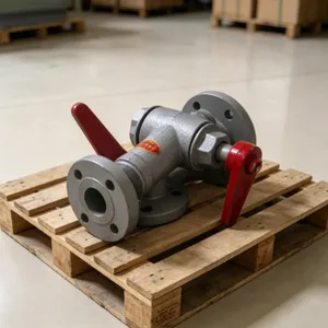CB/M1079-81 Marine Pressure Reducing Valve, Cast Steel Body, DN15-DN100, PN1.6-6.4MPa, Flanged Connection, Adjustable Outlet Pressure thumbnail-1
