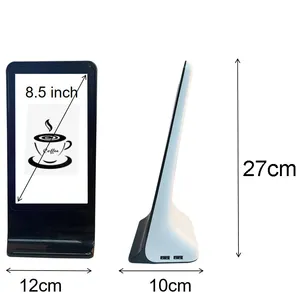 Commercial Desktop Mini Advertising Player & Charger, Low Price, Fast File Upload, Automatic Player, USB-C Charging thumbnail-2