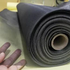 High Transparency Window Screen Mesh, 0.4mm Wire, 40x40 Mesh, PVC Coated, for Dust and Pollen Protection thumbnail-3