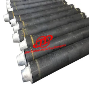 Jilin Carbon High Conductivity Graphite Electrode for EAF Furnace thumbnail-5