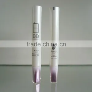 Luxury Cosmetic Packaging Plastic Tube With Arcylic Screw Cap for BB Cream thumbnail-1