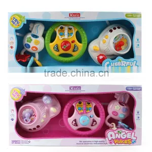 Eco-friendly Plastic Baby Toy Educational Car With Steering Wheel MT801039 thumbnail-4