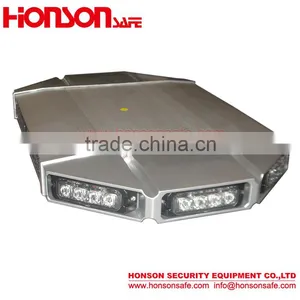 Aluminum Alloy LED Vehicle Amber Emergency Mini Lightbar HSM652B thumbnail-3