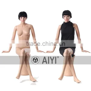 Full Body Hot Sex Girl Sitting Mannequins for Sale thumbnail-1