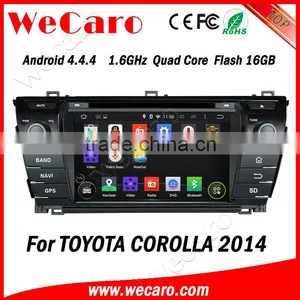 Wecaro WC-TC7019 Android 4.4.4 Car Dvd Player Touch Screen for Toyota Corolla Car Dvd Player Bluetooth 2014 2015 thumbnail-1