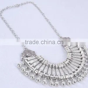 Vintage Simple Coin Necklace 2015 Fashion Women Jewelry Statement Necklace thumbnail-2