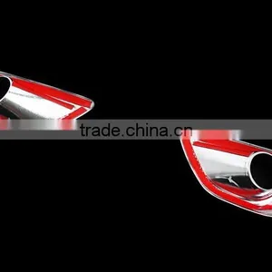 Chrome Front Foglight Covers Fog Lamp Cover For Jeep Grand Cherokee 2014 thumbnail-2