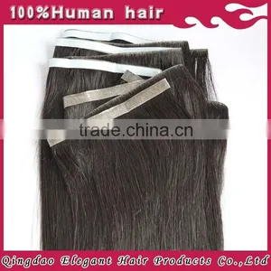 Wholesale 100% Virgin Remy Brazilian Human Hair pu Skin Weft Extension thumbnail-3