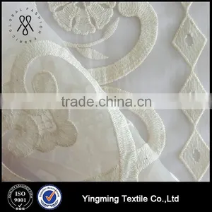 Nylon Organza Fabric With Embroidery for Fashion Garments,dress,skirt,wedding thumbnail-2