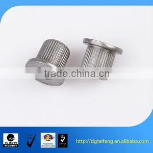 Galvanized Serrated Flat Head Hollow Tubular Rivets thumbnail-1